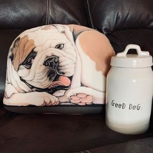 English Bulldog Accent Pillow Adorable!